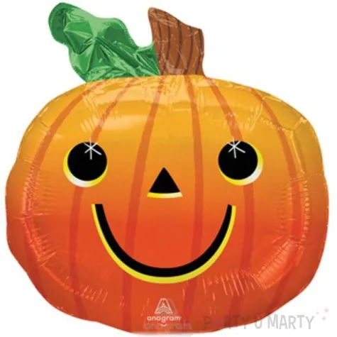 balon foliowy mini dynia pomaranczowy amscan 18 rnd