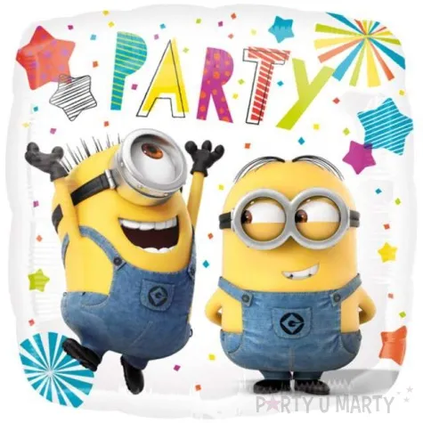balon foliowy minionki party amscan 17 sqr