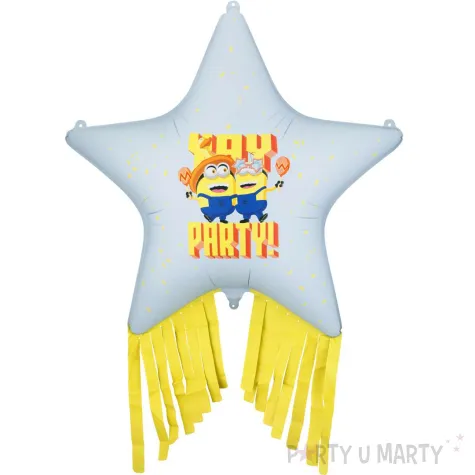 balon foliowy minionki yay party partydeco 18 rnd