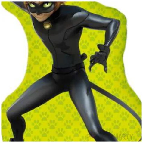 balon foliowy miraculous czarny kot flexmetal 24 shp