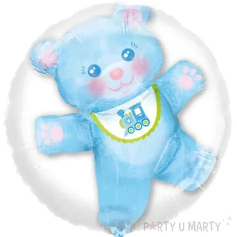 balon foliowy misiek w balonie amscan 24 rnd