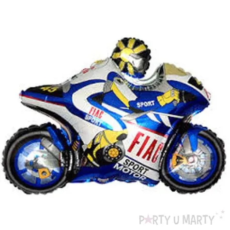 balon foliowy motor fiac niebieski flexmetal 38 shp