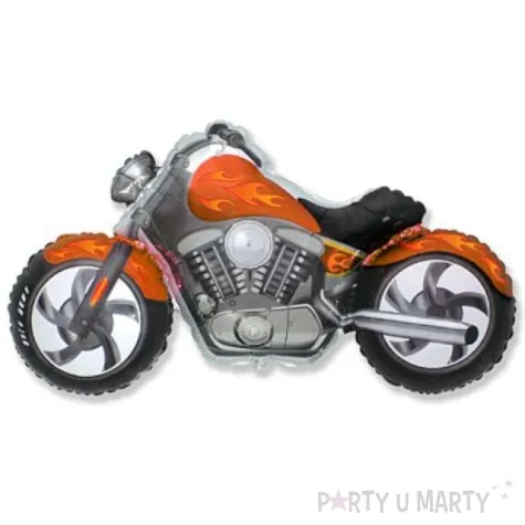 balon foliowy motor harley pomaranczowy flexmetal 24 shp