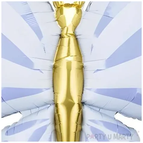 balon foliowy motyl blekitny partydeco 27 shp