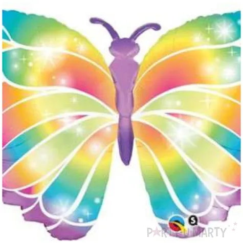 balon foliowy motyl swietlny qualatex 44 shp