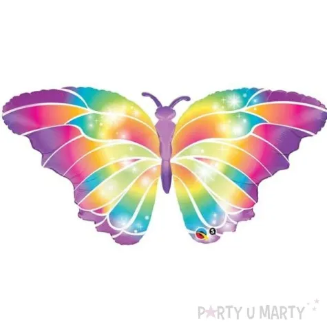 balon foliowy motyl swietlny qualatex 44 shp