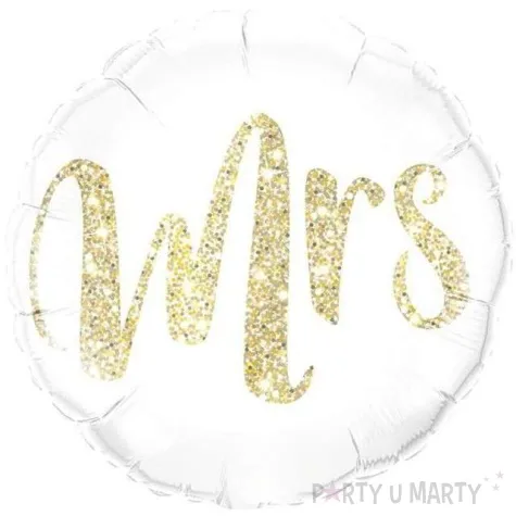 balon foliowy mrs qualatex 18 rnd