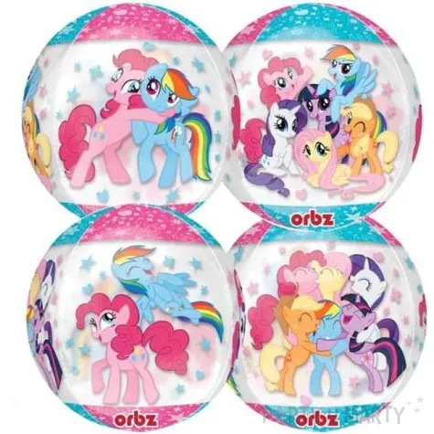 balon foliowy my little pony amscan 16 orb