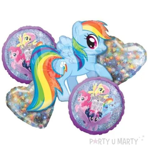 balon foliowy my little pony amscan zestaw