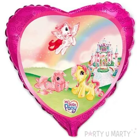 balon foliowy my little pony castle flexmetal 18 hrt