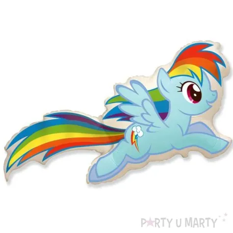 balon foliowy my little pony rainbow dash flexmetal 16 shp