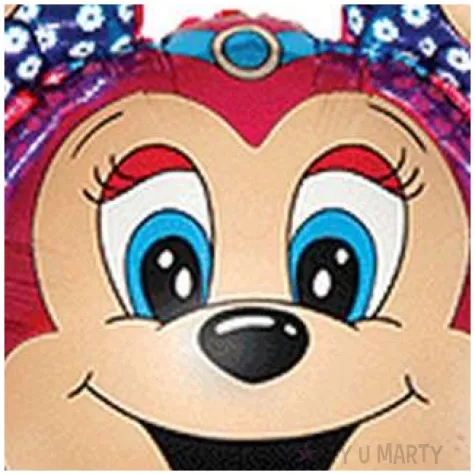 balon foliowy myszka babsy czerwony flexmetal 24 shp