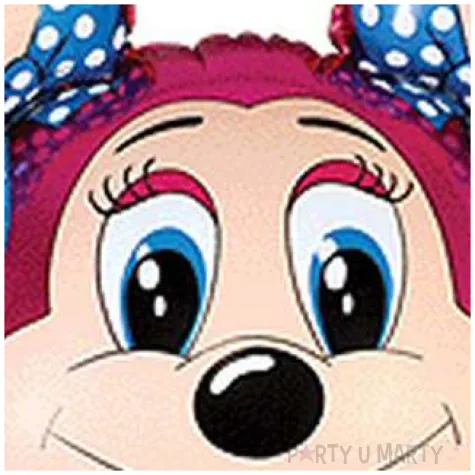 balon foliowy myszka babsy rozowy flexmetal 24 shp