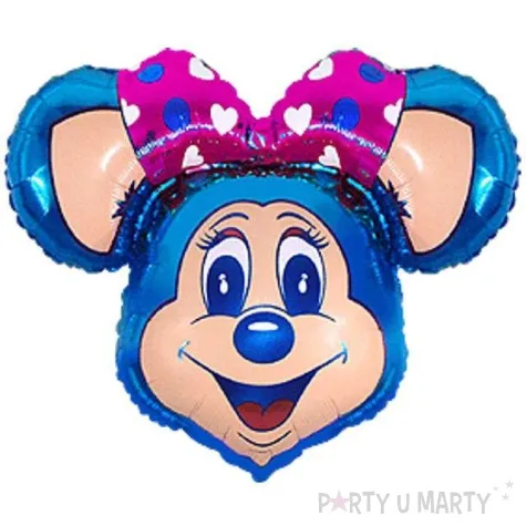 balon foliowy myszka lolly niebieski flexmetal 37 shp