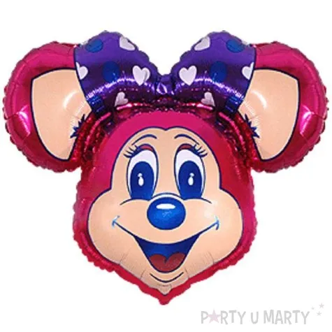 balon foliowy myszka lolly rozowy flexmetal 37 shp