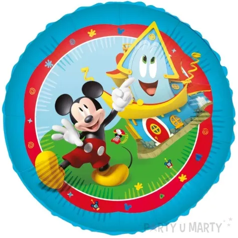 balon foliowy myszka mickey rock the house procos 18 rnd