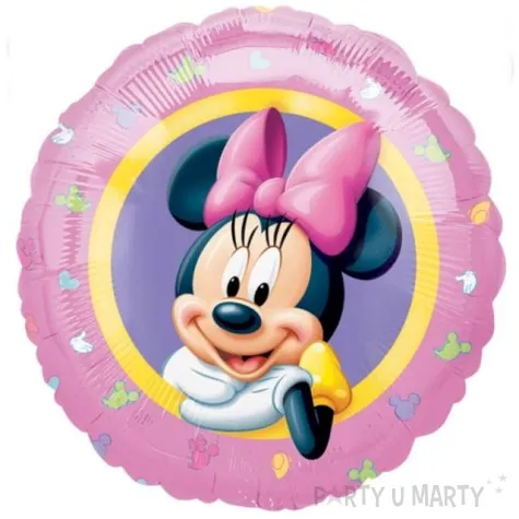 balon foliowy myszka minnie amscan 18 rnd