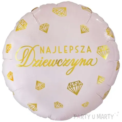 balon foliowy najlepsza dziewczyna godan 18 rnd