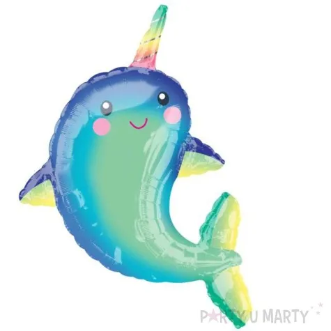 balon foliowy narwal amscan 39 shp