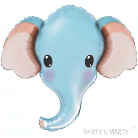 balon foliowy niebieski slonik flexmetal 24 shp