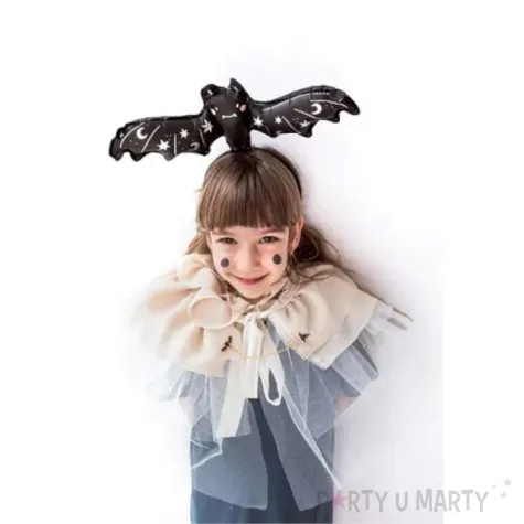 balon foliowy nietoperz mini czarny partydeco 16 shp