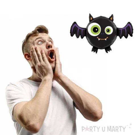 balon foliowy nietoperz z wielkimi oczami grabo 28 shp