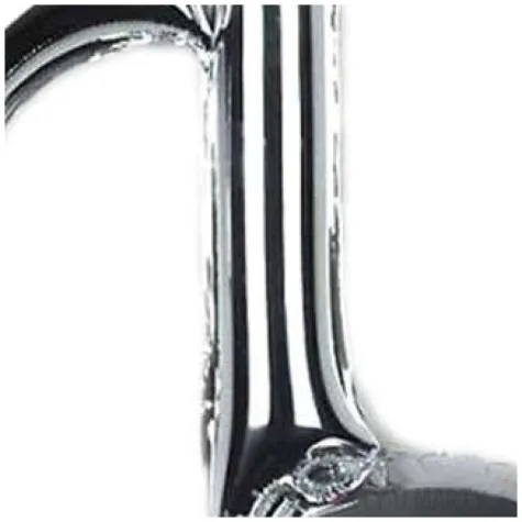 balon foliowy nutka muzyczna srebrny top ten 13 shp