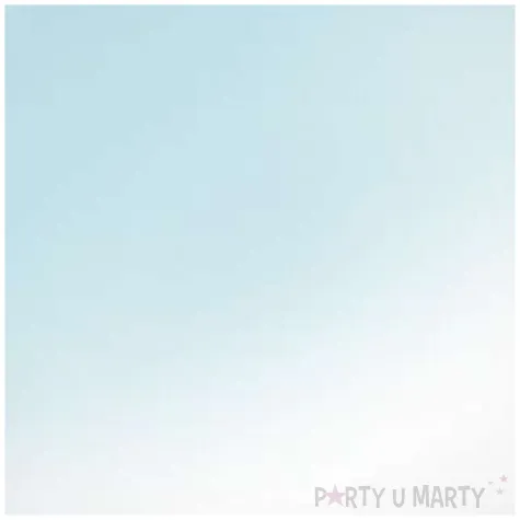 balon foliowy okragly bialo blekitny flexmetal 18 rnd