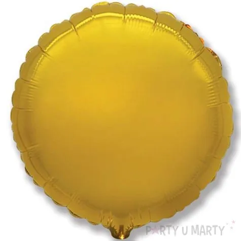 balon foliowy okragly jumbo zloty flexmetal 31 rnd