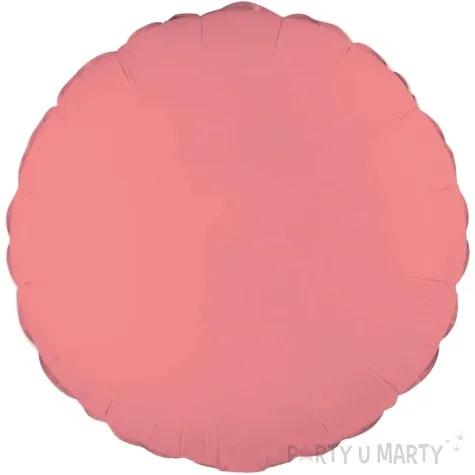 balon foliowy okragly rozowy 18 flexmetal rnd