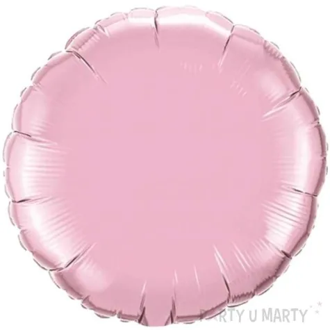 balon foliowy okragly rozowy jasny amscan 18 rnd