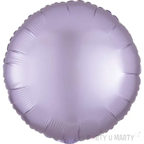 balon foliowy okragly satynowy liliowy amscan 17 rnd