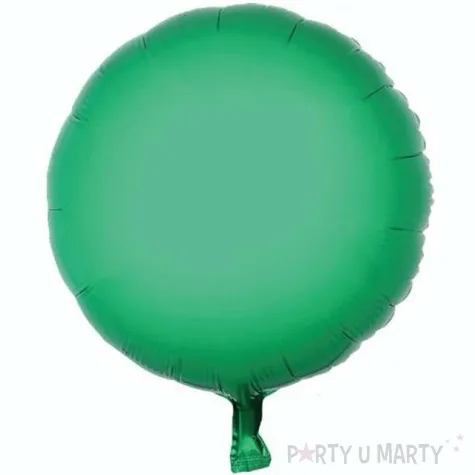balon foliowy okragly zielony godan 18 rnd
