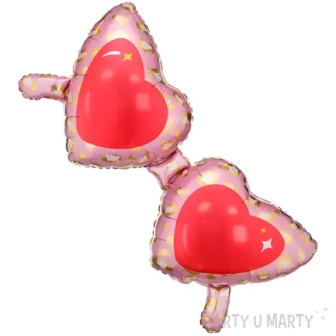 balon foliowy okulary serca partydeco 45 shp