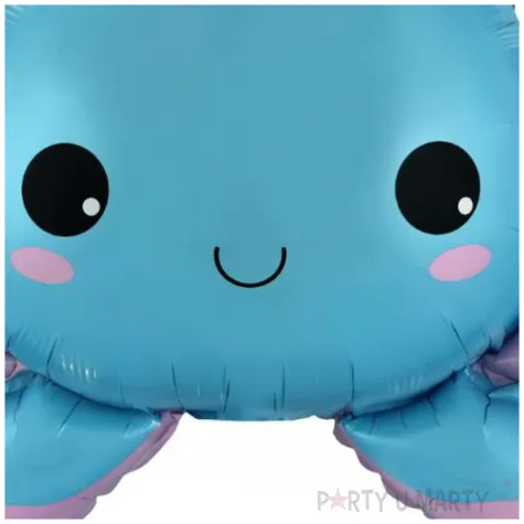 balon foliowy osmiornica niebieski flexmetal 14 shp