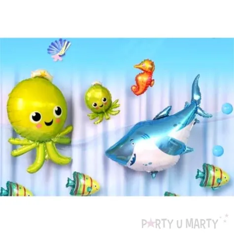 balon foliowy osmiornica zielony jix 36 shp