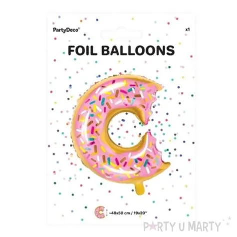 balon foliowy paczek donut partydeco 20 shp
