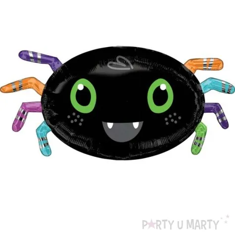 balon foliowy pajak halloween czarny amscan 25 shp