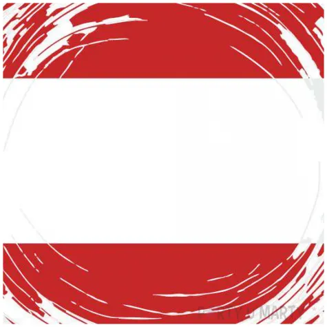 balon foliowy panstwa swiata austria bialy 18 rnd