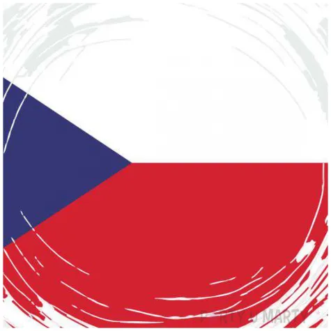 balon foliowy panstwa swiata czechy bialy 18 rnd