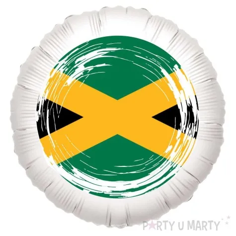 balon foliowy panstwa swiata jamajka bialy 18 rnd