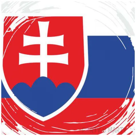 balon foliowy panstwa swiata slowacja bialy 18 rnd