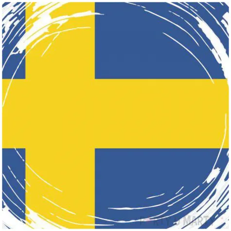 balon foliowy panstwa swiata szwecja bialy 18 rnd