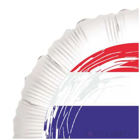 balon foliowy panstwa swiata tajlandia bialy 18 rnd