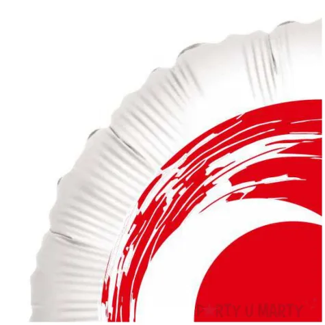 balon foliowy panstwa swiata turcja bialy 18 rnd