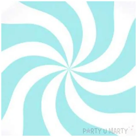 balon foliowy pastelowy lizak niebieski jasny flexmetal 18 rnd