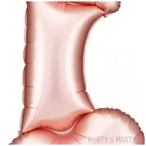 balon foliowy penis willy glamour rose gold partydeco 44 shp