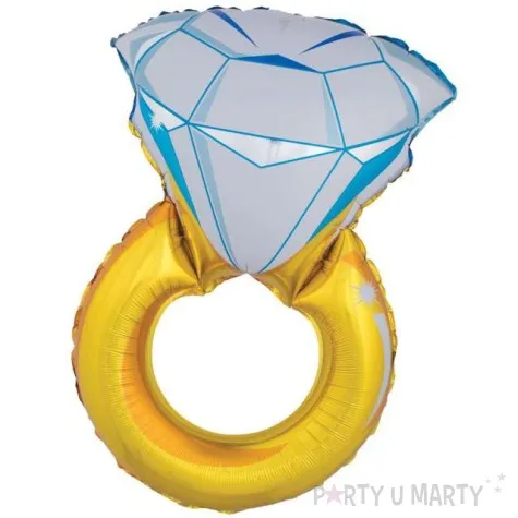 balon foliowy pierscionek diamentowy funny fashion 40 shp