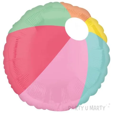 balon foliowy pilka plazowa amscan 17 rnd