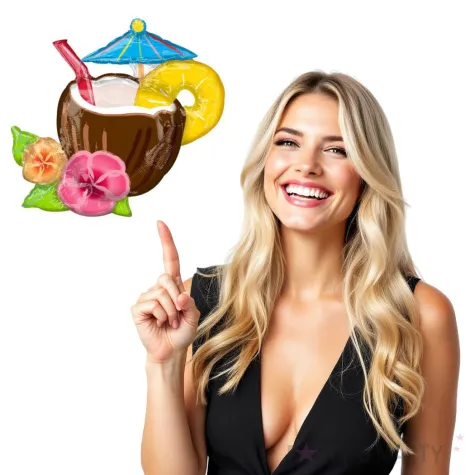 balon foliowy pina colada amscan 30 shp